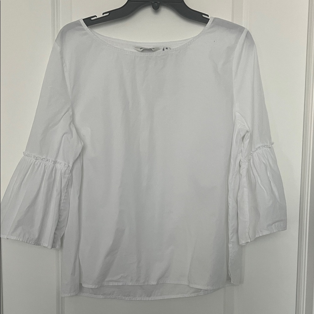 Vineyard Vines Bell Sleeve Cotton Blouse